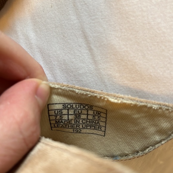 soludos positano platform wedge 7.5 comfort espadrilles - Picture 15 of 16